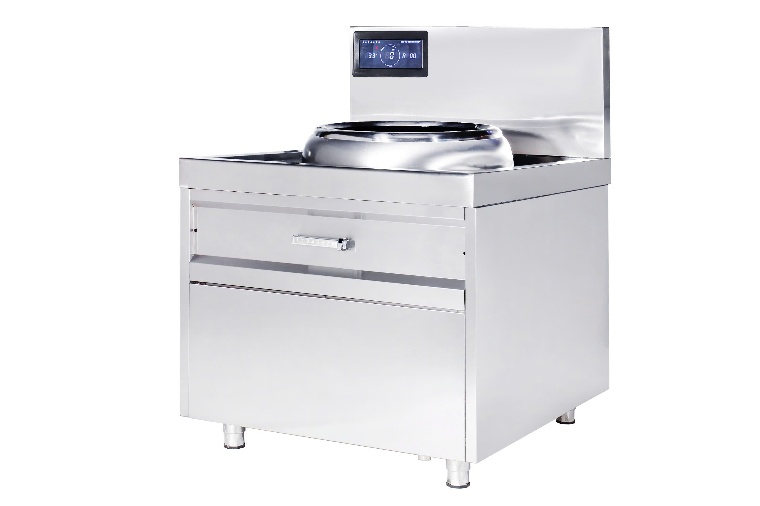 Ảnh 4 của Bếp từ công nghiệp đơn 8KW mặt lõm