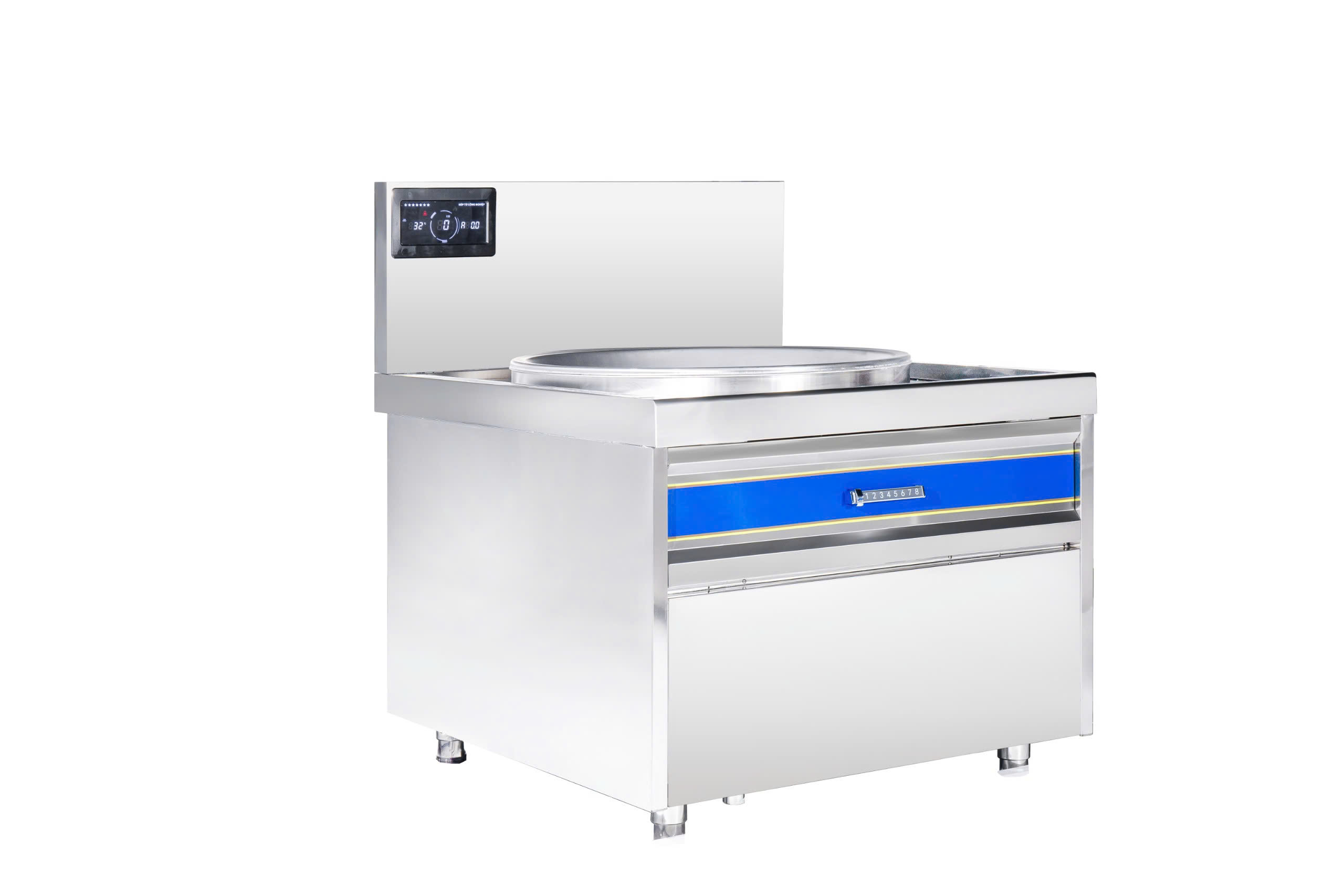 Ảnh 3 của Bếp từ công nghiệp đơn 12KW liền chảo