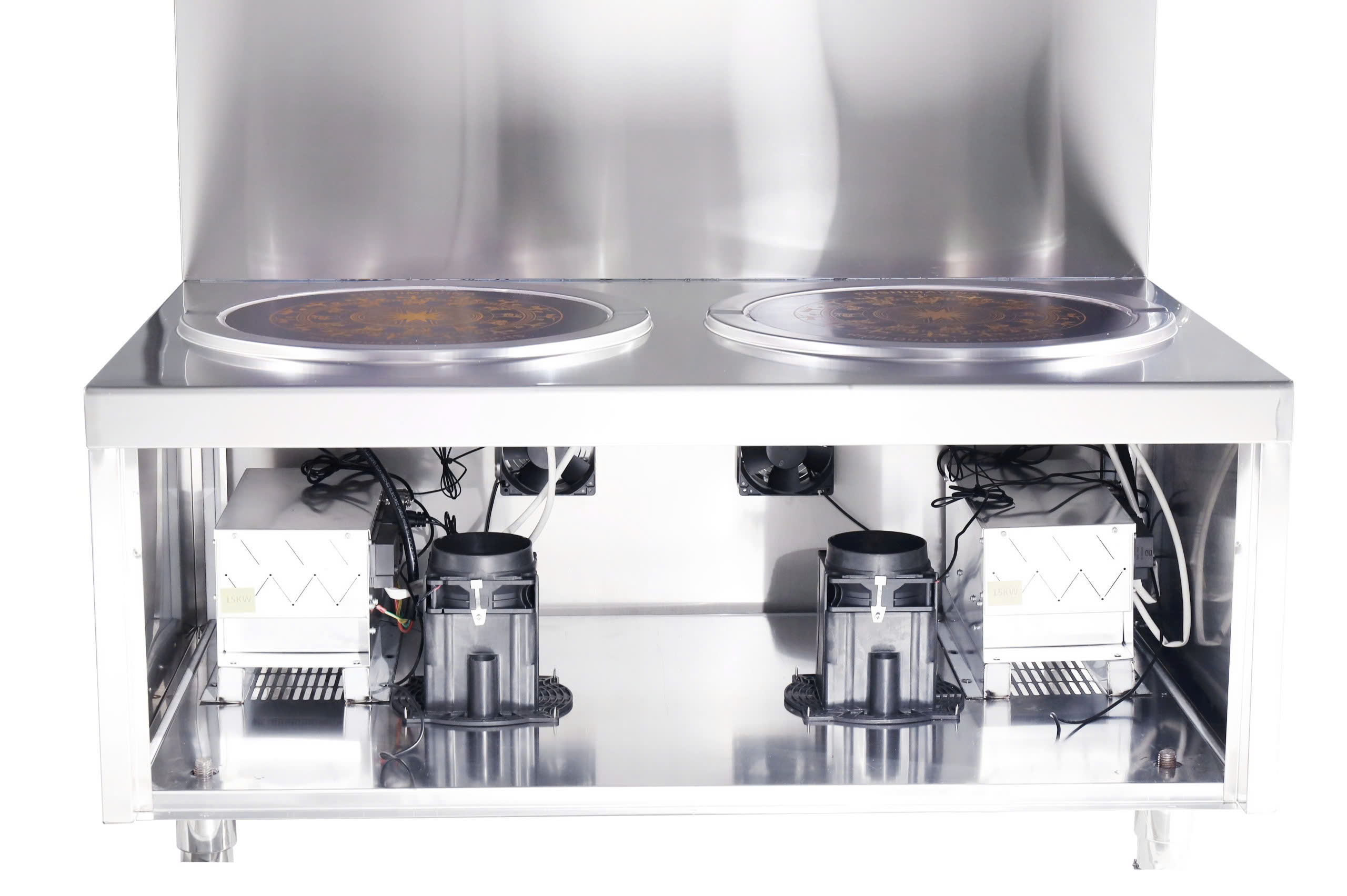 Ảnh 3 của Bếp từ công nghiệp đôi 12KWx2 mặt phẳng